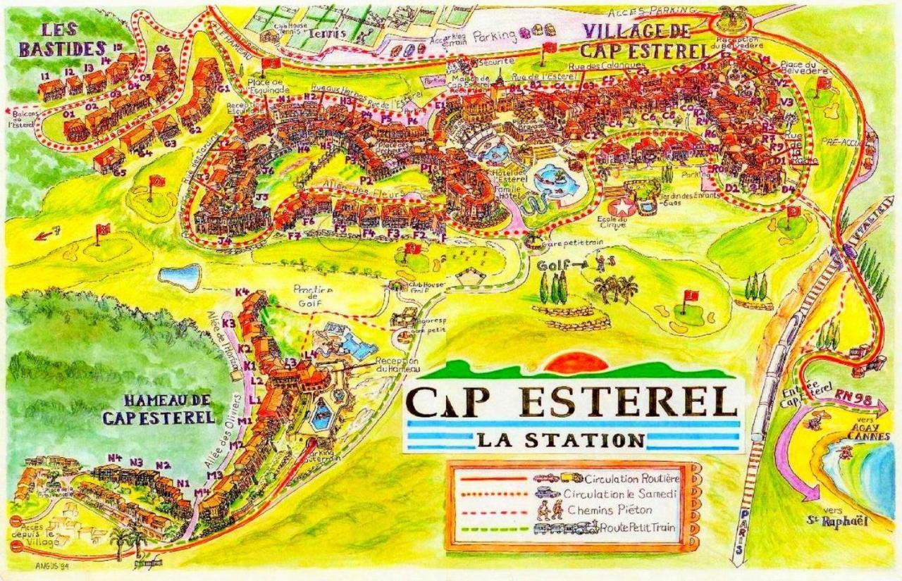 Huuummm C'Est La ! Beau T2 Cap Esterel Village Avec Clim ! Saint-Raphaël Eksteriør billede